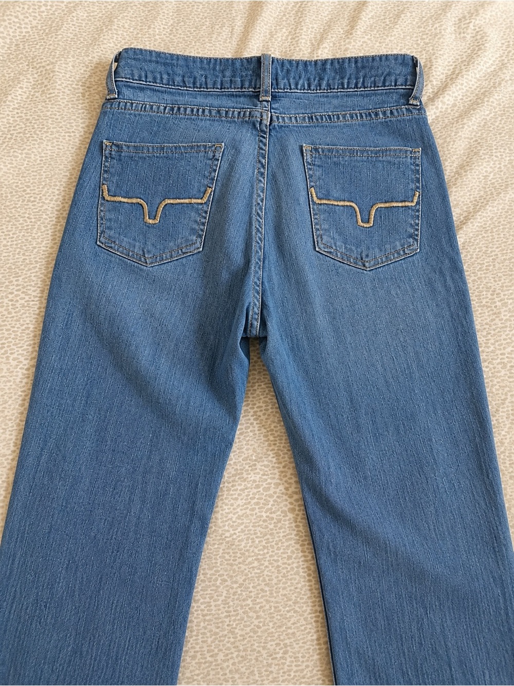 Women's Boot-Cut Denim Jeans in Blue